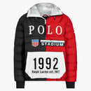 Polo Ralph Lauren Winter Stadium Down Popover Jacket Injection Red/Polo Black