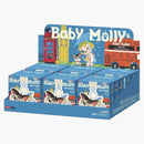 Pop Mart Baby Molly & Baby Tabby Series Pinch Pendant Sealed Case (6 Blind Box)