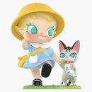 Pop Mart Baby Molly & Baby Tabby Series Together To The Kindergarten Figure