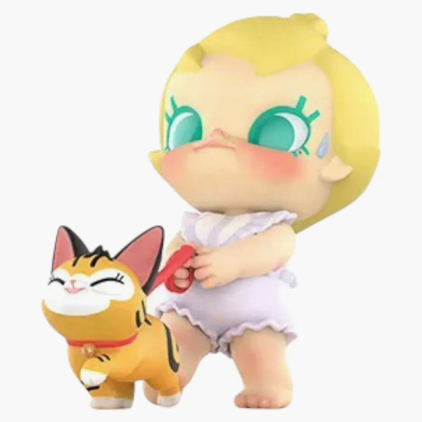 Pop Mart Baby Molly & Baby Tabby Series Wait For Me Figure