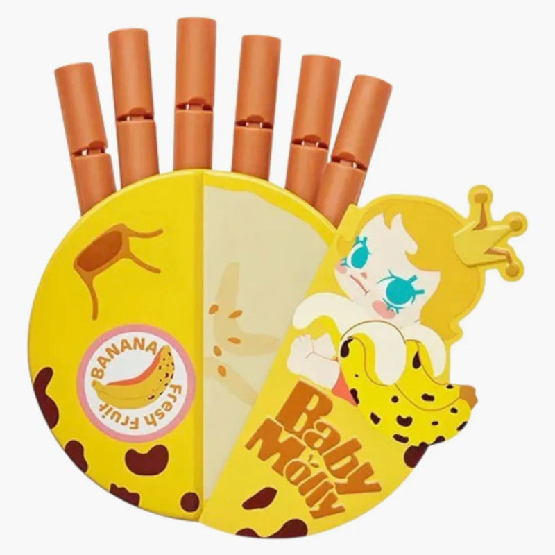 Pop Mart Baby Molly Fruity Aroma Series Best Banana Friend (secret Edition) Magnetic Sealing Clip Storage