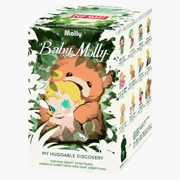Pop Mart Baby Molly My Huggable Discovery Series Figures Single Blind Box