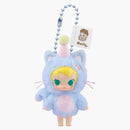 Pop Mart Baby Molly Pocket Friends Series Feeling Blue Vinyl Plush Pendant