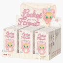 Pop Mart Baby Molly Pocket Friends Series Vinyl Plush Přívěsek zapečetěné pouzdro (6 Blind Box)