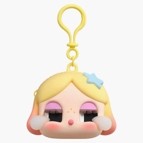 Pop Mart Crybaby Shiny Shiny Series Earphone Case Gold