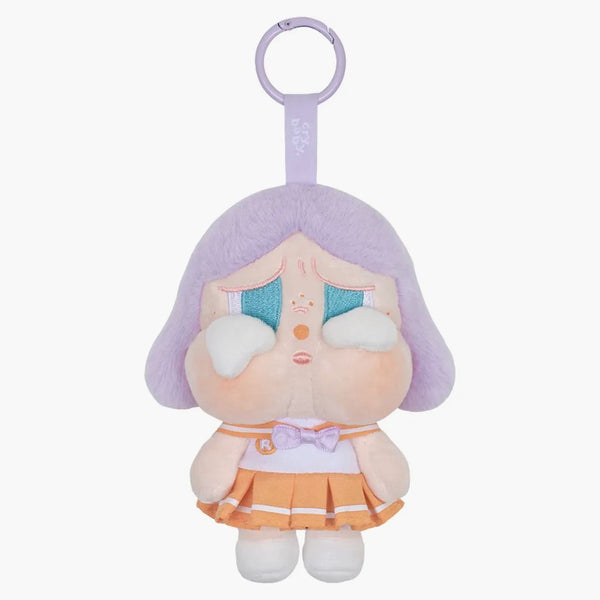 Pop Mart Crybaby Sunset Concert Series Plush Pendant Bright Orange