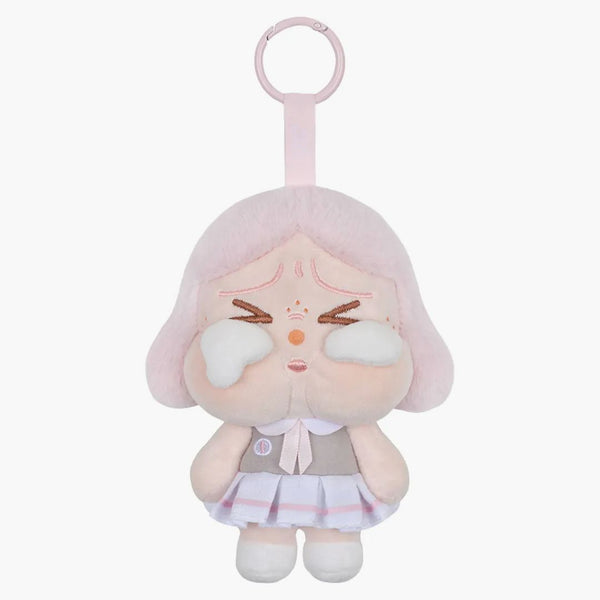 Pop Mart Crybaby Sunset Concert Series Plush Pendant Pink Grey