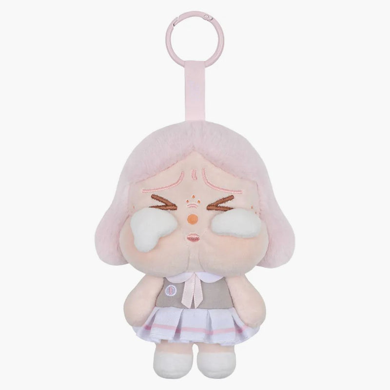 Pop Mart Crybaby Sunset Concert Series Plush Pendant Pink Grey