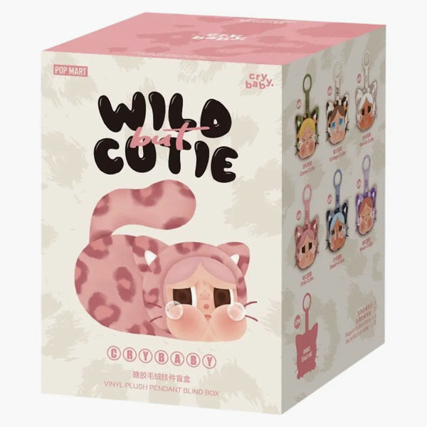 Pop Mart Crybaby Wild But Cutie Series Vinyl Plush Pendant Single Blind Box