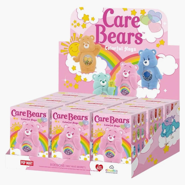Pop Mart Care Bears Colorful Hugs Series Figures Sealed Case (9 Blind Box)
