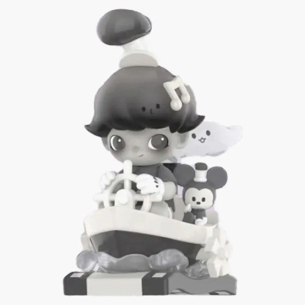 Pop Mart Dimoo World X Disney Series The Captain Of Steamboat Willie (secret Edition) Figure