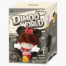 Pop Mart Dimoo World X Disney -serie Vinyl Plush Keychain Single Blind Box