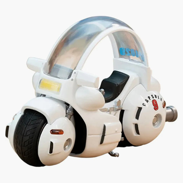 Pop Mart Dragon Ball-alloy Vehicles Series Bulma Capsule No.9 Motorcycle Figures