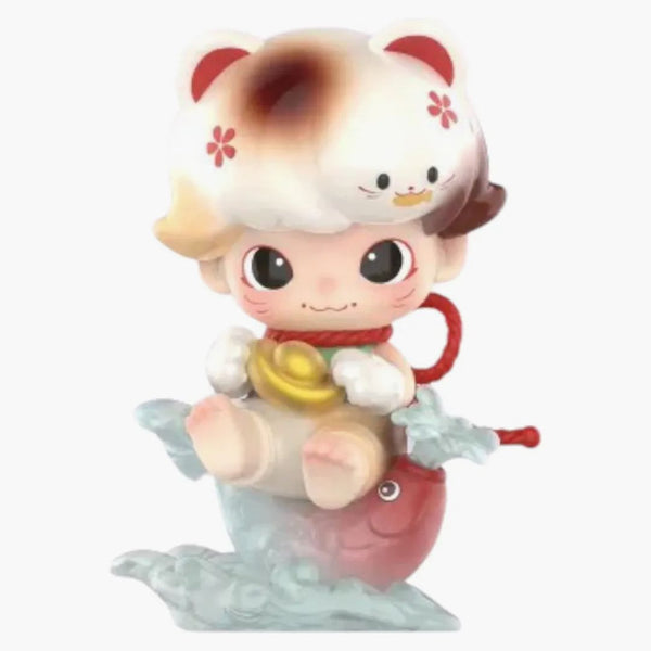 Pop Mart Dimoo Weaving Wonders Series Fortune Cat (super Secret Edition) Figure