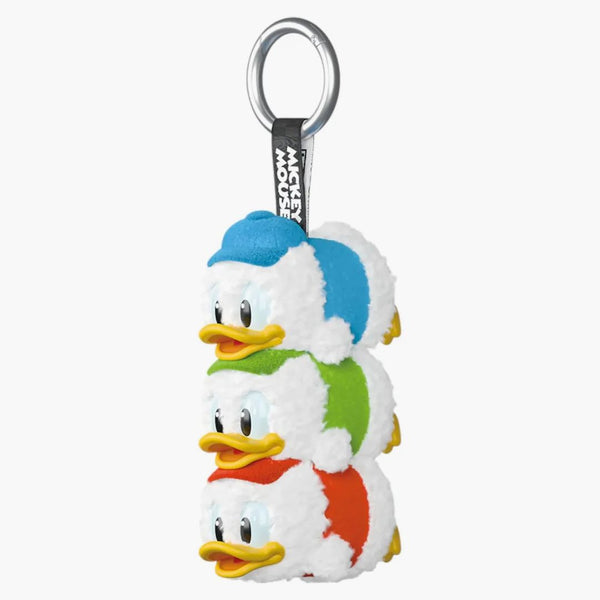 Pop Mart Disney Mickey Family Together Series Secret Edition Huey, Dewey, Louie Plush Keychain