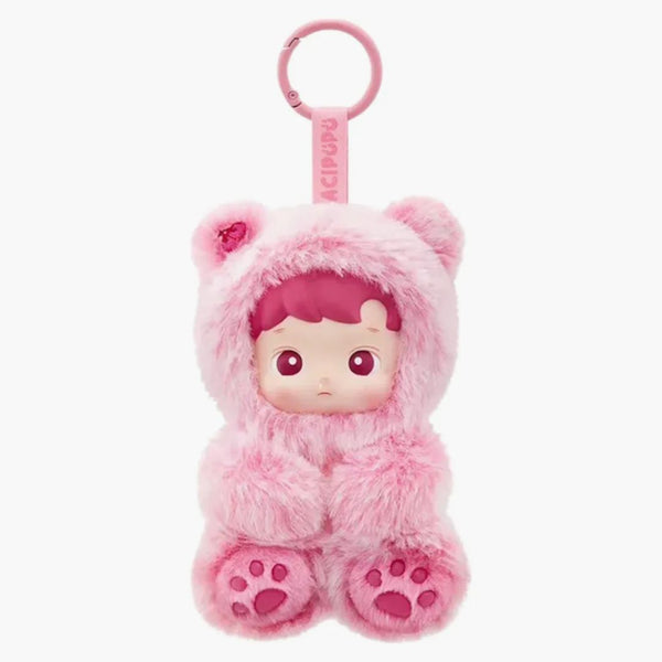 Pop Mart Hacipupu Gummy Bear Series Vinyl Cherry Flavor Plush Pendant