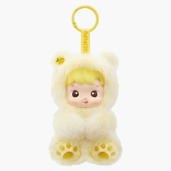 Pop Mart Hacipupu Gummy Bear Series Vinyl Pineapple Flavor Plush Pendant
