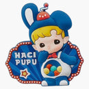 Pop Mart Hacipupu Rolling Time Machine Series Bunny Snow Cone Fridge Magnet Silicone Clip