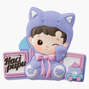 Pop Mart Hacipupu Rolling Time Machine Series Hey And See You! Fridge Magnet Silicone Clip