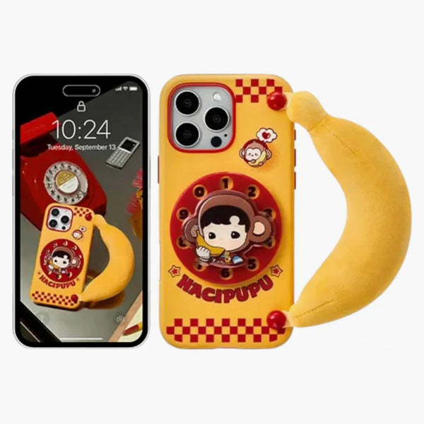 Pop Mart Hacipupu Rolling Time Machine Series Phone Case Iphone 16 Pro Max