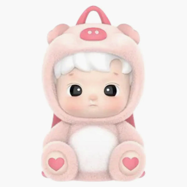 Pop Mart Hacipupu Rolling Time Machine Series Piggy Traveller Figure