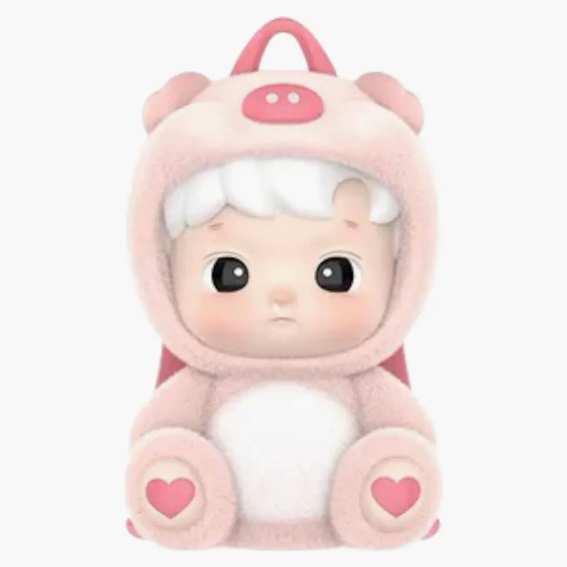 Pop Mart Hacipupu Rolling Time Machine Series Piggy Traveller Figure