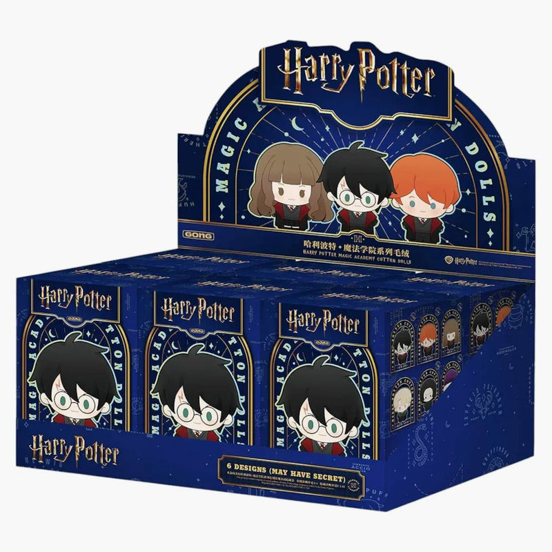 Pop Mart Harry Potter Magic Academy Series Cotton Dolls Sealed Case (6 Blind Box)