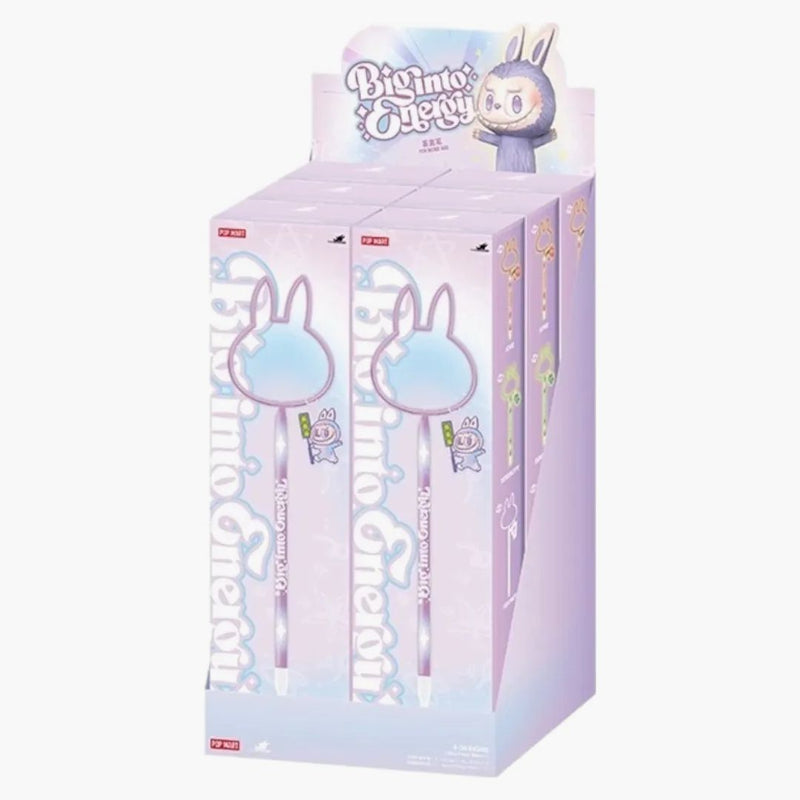 Pop Mart Labubu The Monsters Big Into Energy Series Pen Sealed Case (6 Blind Box)