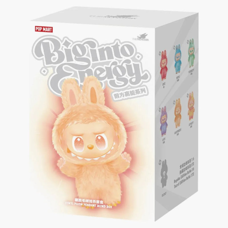 Pop Mart Labubu The Monsters Big Into Energy Series Vinyl Plush Pendant Single Blind Box