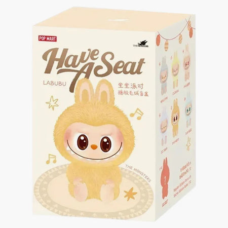 Pop Mart Labubu The Monsters Have A Seat Vinyl Plush Blind Box