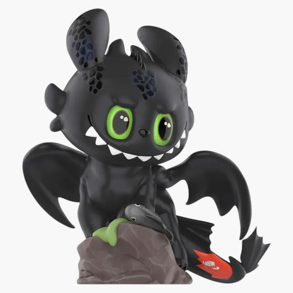 Pop Mart Labubu The Monsters How To Train Your Dragon Toothless (regular Edition) Figure