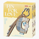 Pop Mart Labubu The Monsters Pin For Love Series Letter Pendant (a-m) Single Blind Box