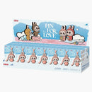 Pop Mart Labubu The Monsters Pin For Love Series Vinyl Plush Pendant (n-z) Sealed Case (14 Blind Box)
