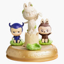 Pop Mart Labubu The Monsters Playing Games Series Scene Aerial Rotation (Secret Edition) Figure Set