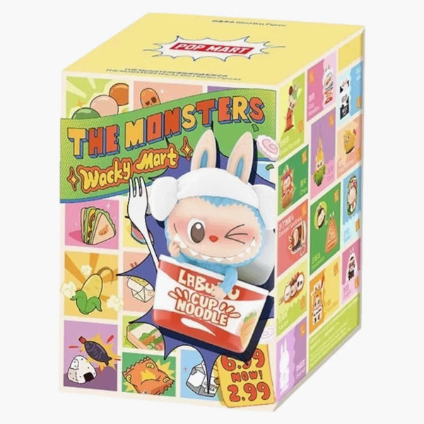 Pop Mart Labubu The Monsters Wacky Mart Series Figure Single Blind Box