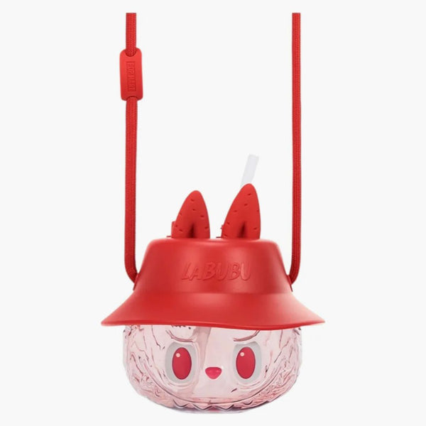 Pop Mart Labubu The Monsters Wacky Mart Series Tomato Red Tumbler