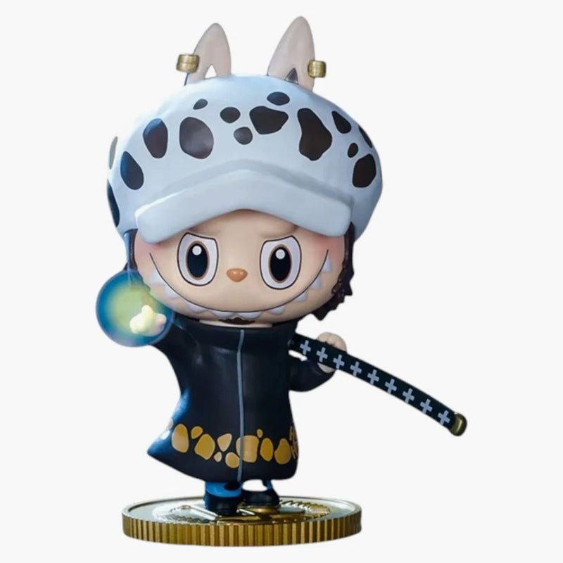 Pop Mart Labubu The Monsters X One Piece Series Trafalgar Law Figure
