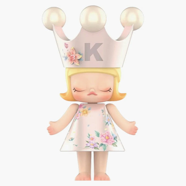 Pop Mart Mega Royal Molly Velvet Flowers 400%