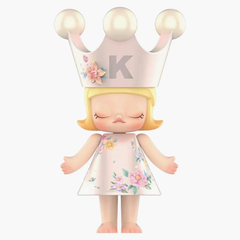 Pop Mart Mega Royal Molly Velvet Flowers 400%