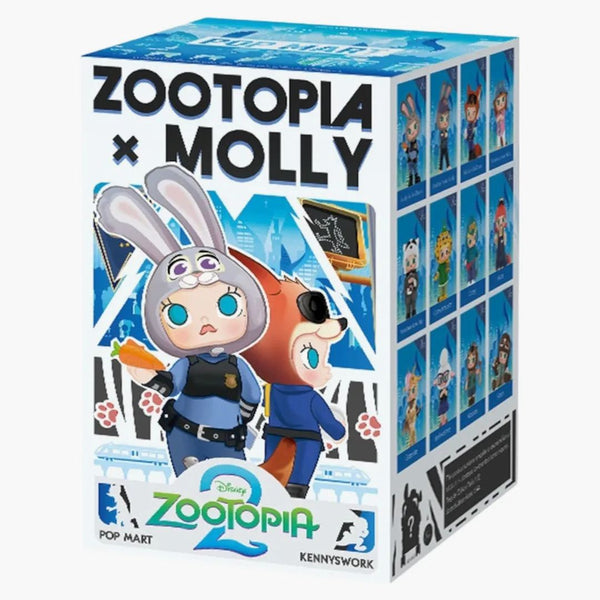 Pop Mart Molly X Zootopia Co-branded Series Figure Single Blind Box