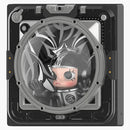 Pop Mart Mega Space Clot Black Alienegra In Space 3d Painting