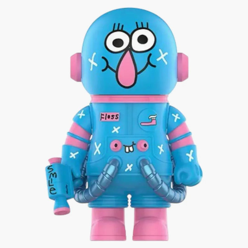 Pop Mart Mega Space Molly 400% Jon Burgerman Space Cadets Series Floss Figure