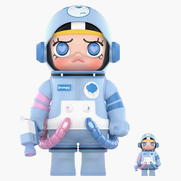 Pop Mart Mega Space Molly X Grumpy Bear 100% & 400% Set