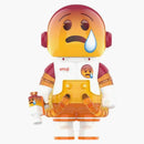 Pop Mart Mega Space Molly X Emoji Series A Trying Situation 100%