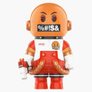 Pop Mart Mega Space Molly X Emoji Series Bad Words 100%