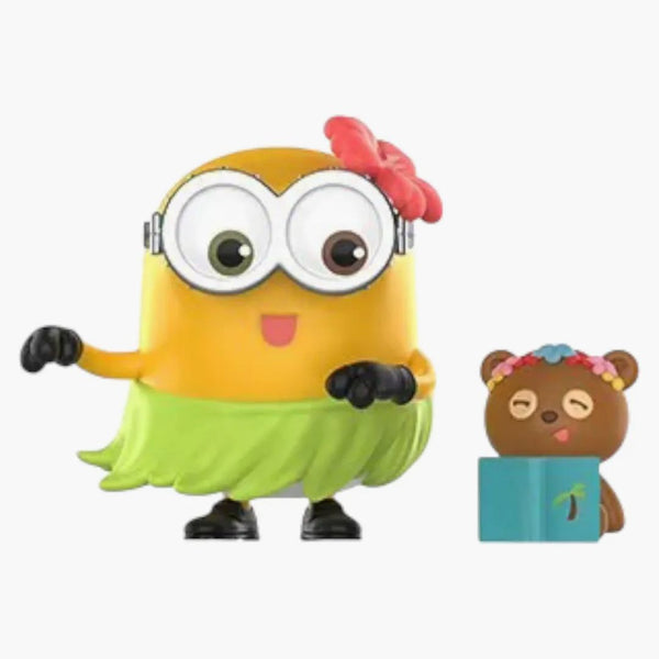 Pop Mart Minions Bedtime Stories By Bob And Tim Series Hula 101 Figure