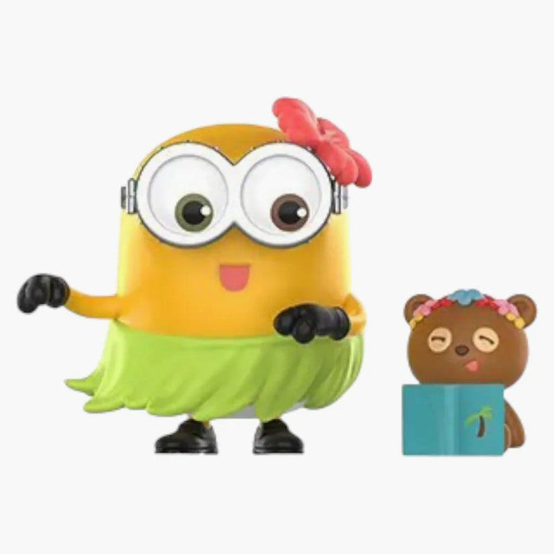 Pop Mart Minions Bedtime Stories By Bob And Tim Series Hula 101 Figure