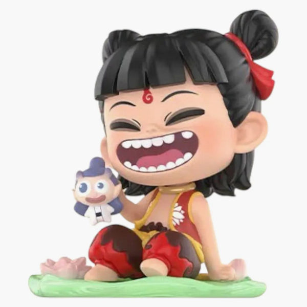 Pop Mart Nezha 2 Born Bonds Series Naughty Nezha Figure