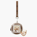 Pop Mart Pop Bean Coffee Factory Series Skullpanda Perforated Handbag