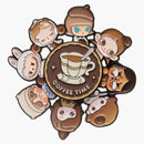 Pop Mart Pop Bean Coffee Factory Series Spinning Badge